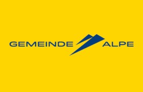 Logo der Gemeindealpe Mitterbach mit Berg in der Mitte